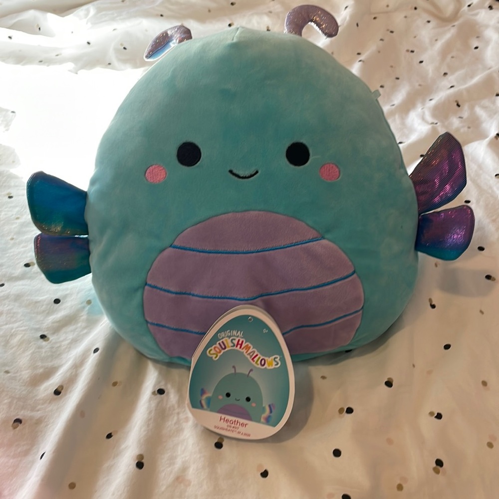 Squishmallow butterfly, heather